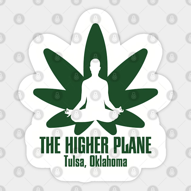 the higher plane Sticker by Kishiton